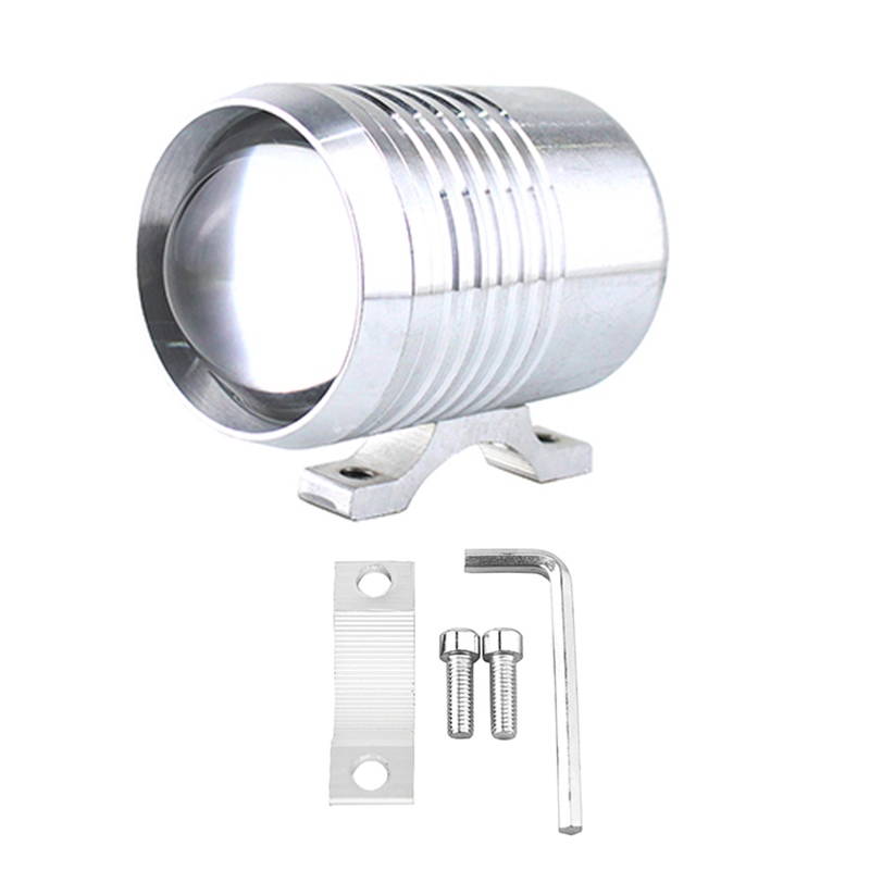 Universal Motorcycle Led Headlight Projector - Faro auxiliar externo U2 para motocicleta,