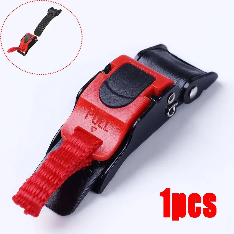 Quick Release Buckle Motorcycle Helmet - Clip de velocidad para casco de