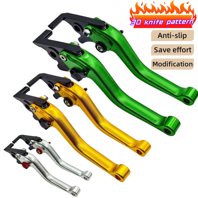 Cnc Aluminum Adjustable Brake Clutch Levers - Juego de palancas de embrague y