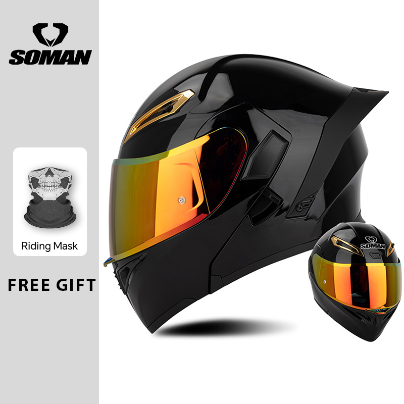 Modular Flip Up Motorcycle Helmet Dot Approved - Cascos de motocicleta abatibles hacia arriba