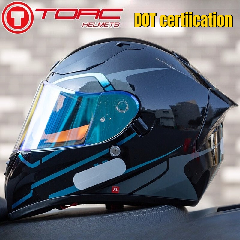Modular Flip Up Motorcycle Helmet Dot Approved - Para cascos de motocicleta TORC T18,