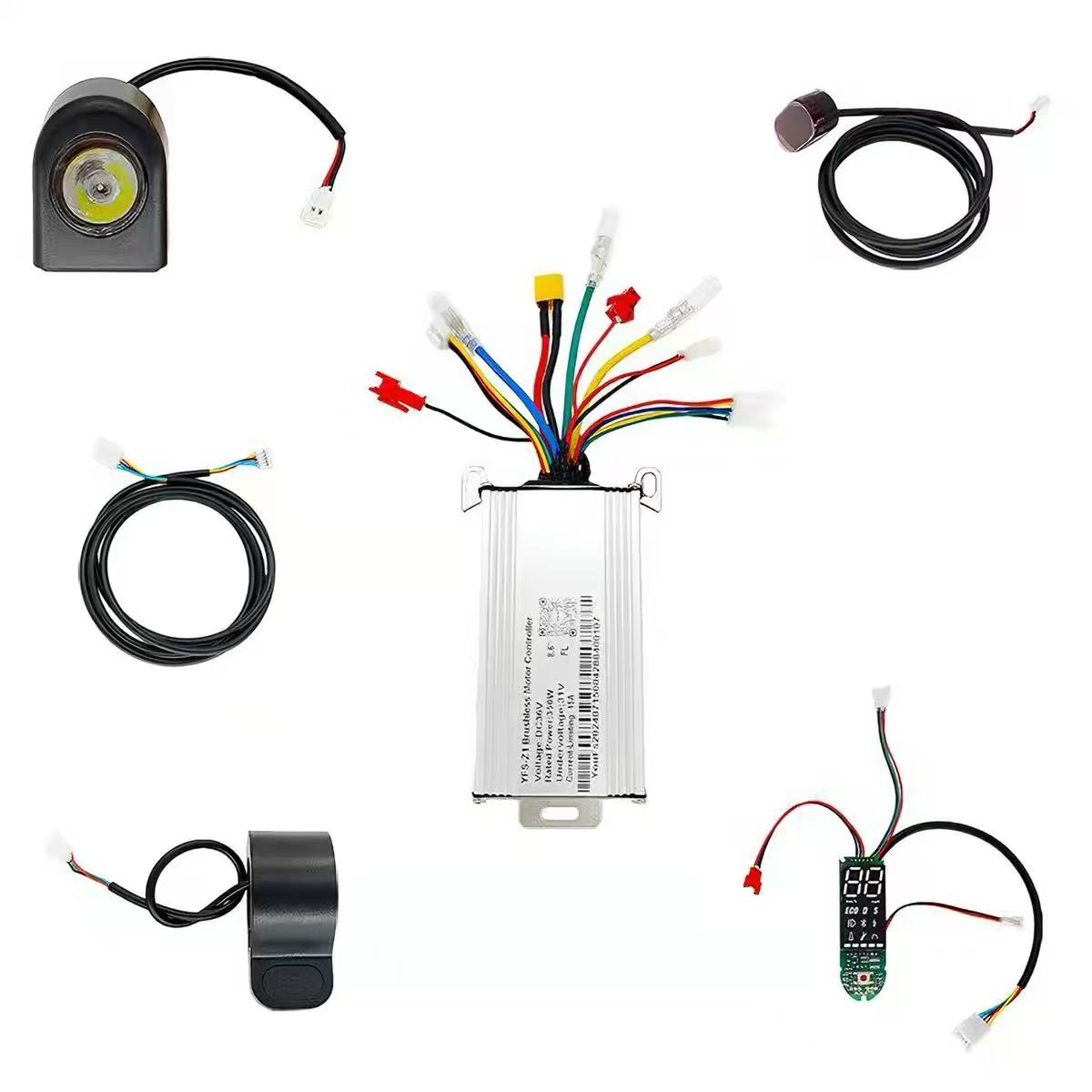 Scooter Parts - Controlador de Motor Sin Escobillas para