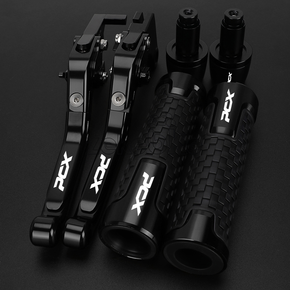 Cnc Aluminum Adjustable Brake Clutch Levers - Accesorios CNC para motocicletas: manetas ajustables