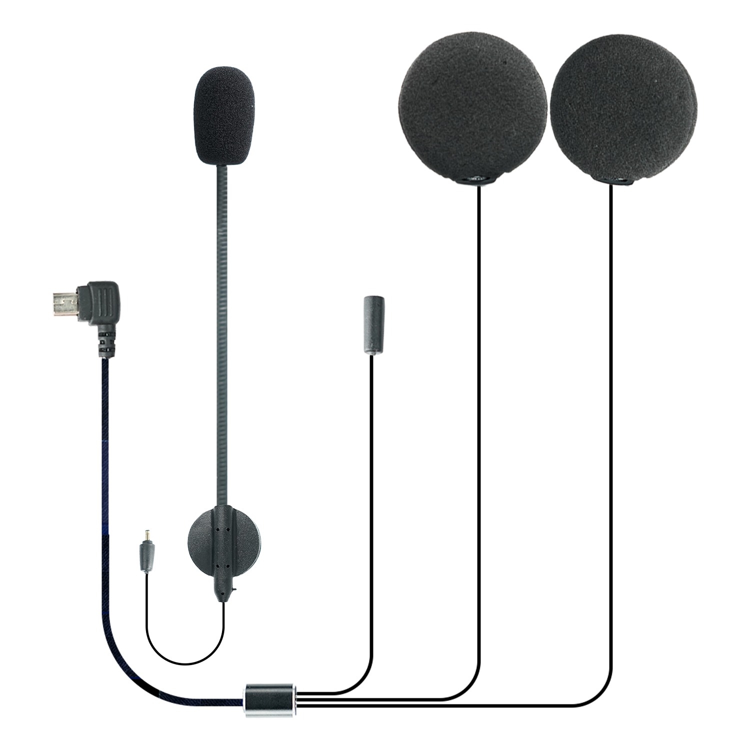 Auriculares con Micrófono y Al - Universal Motorcycle Helmet Intercom Headset reseña y precio