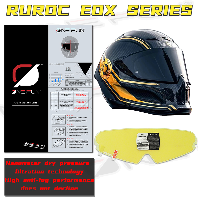 Visera Antivaho para Casco de  - Motorcycle Helmet Anti Fog Pinlock Shield reseña y precio