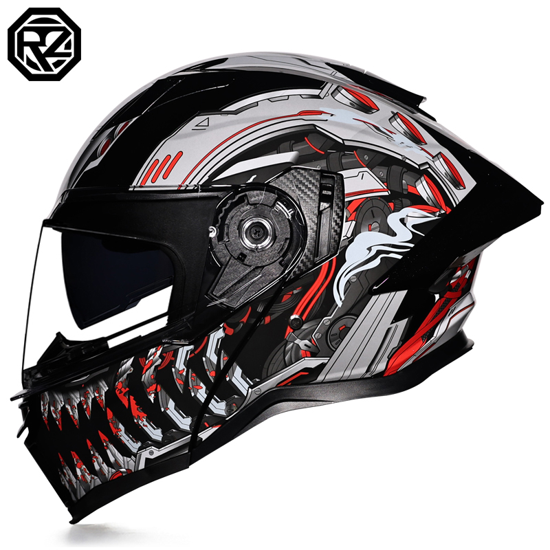 Casco de Motocicleta Modular A - Modular Flip Up Motorcycle Helmet Dot Approved reseña y precio