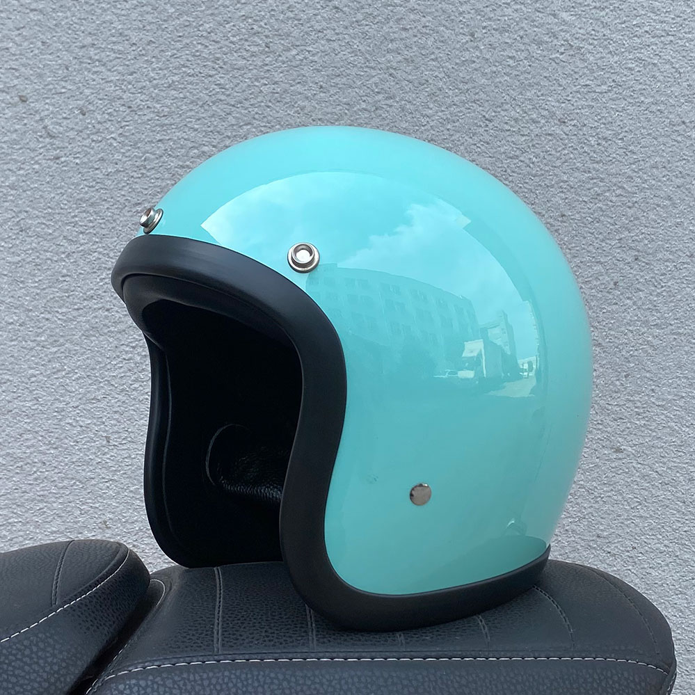 Casco de Motocicleta TT&COCASC - Vintage Open Face Retro Helmet reseña y precio