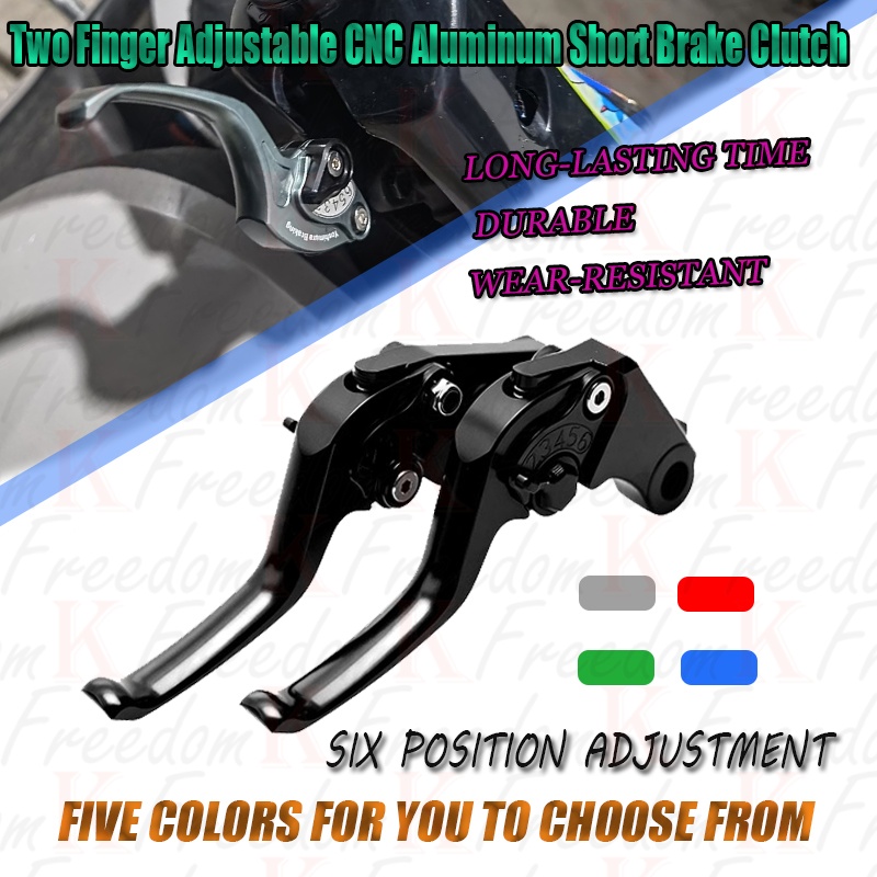 Palancas de freno y embrague a - Cnc Aluminum Adjustable Brake Clutch Levers reseña y precio