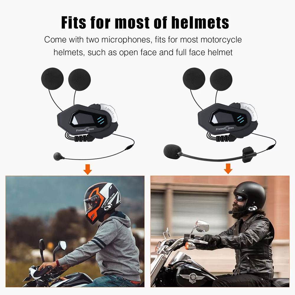Intercomunicador para Motocicl - Universal Motorcycle Helmet Intercom Headset reseña y precio