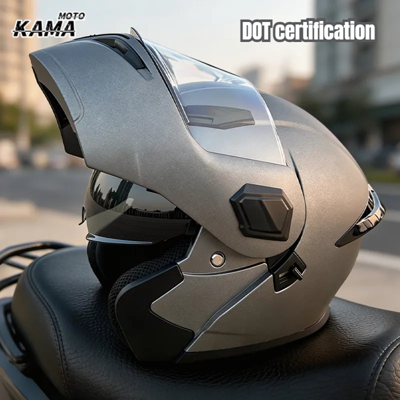 Casco modular abatible para mo - Modular Flip Up Motorcycle Helmet Dot Approved reseña y precio