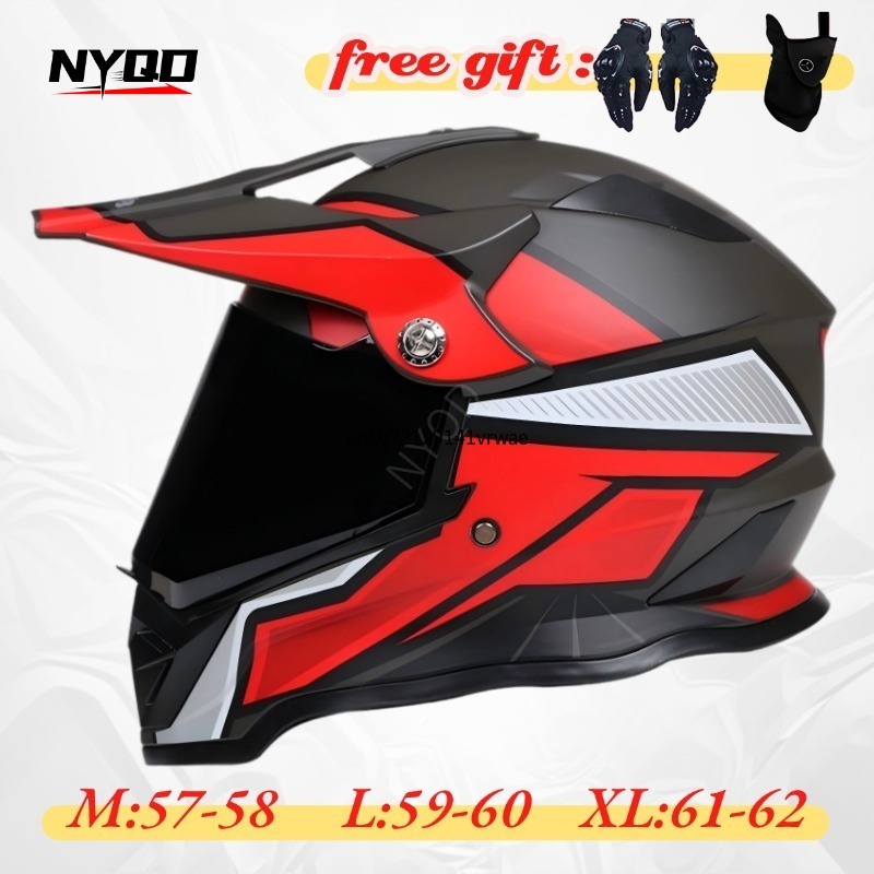 Casco de motocicleta con doble - Modular Flip Up Motorcycle Helmet Dot Approved reseña y precio