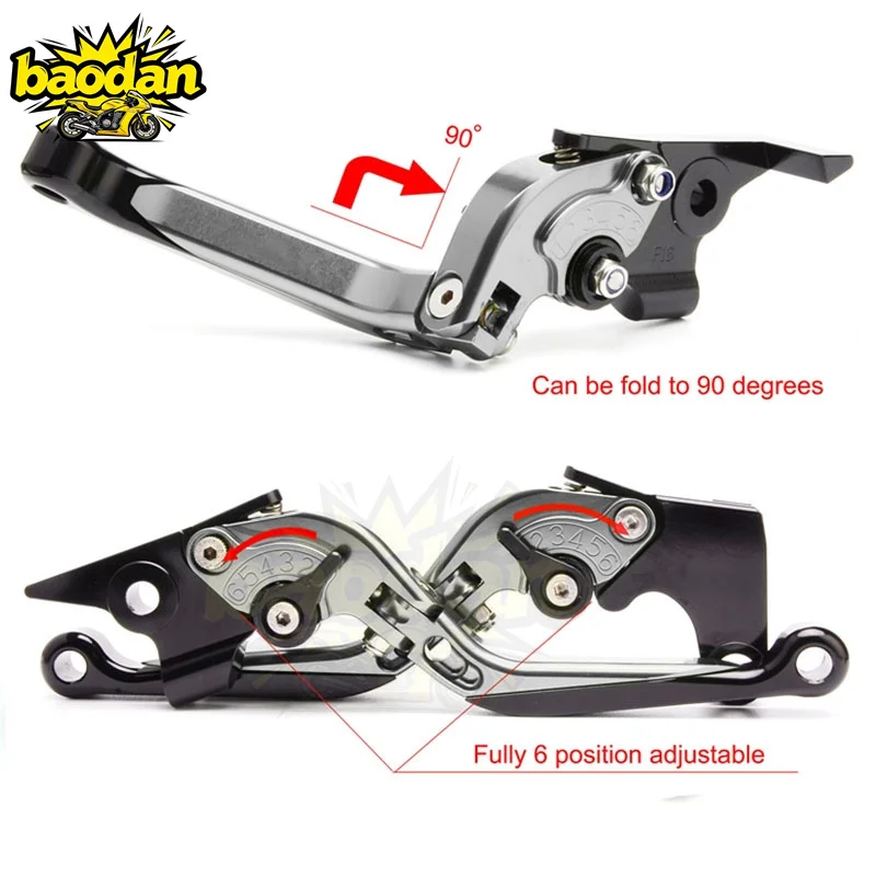 Compatible con Tenere 700/Worl - Cnc Aluminum Adjustable Brake Clutch Levers reseña y precio